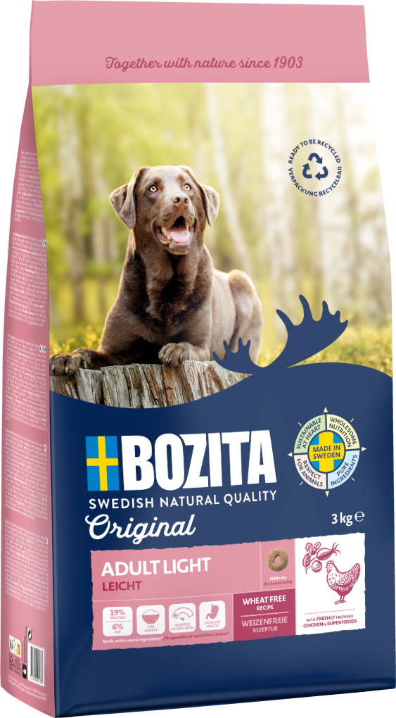 Bozita - Original Adult Light - 1 x 3kg - 5