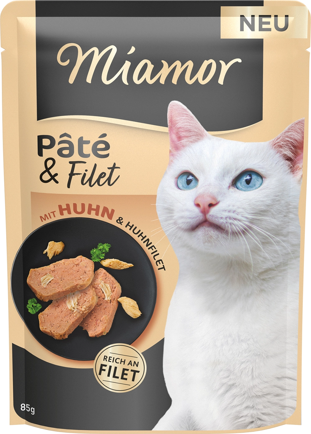 Miamor - Paté mit Huhn - 10 x 85g - 2