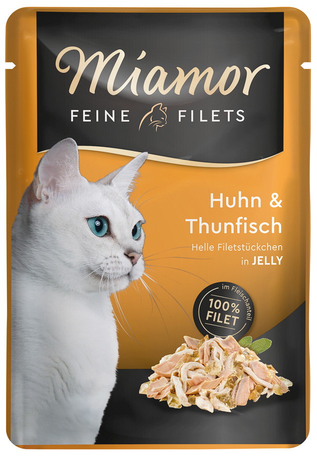 Feine Filets in Jelly Huhn & Thunfisch