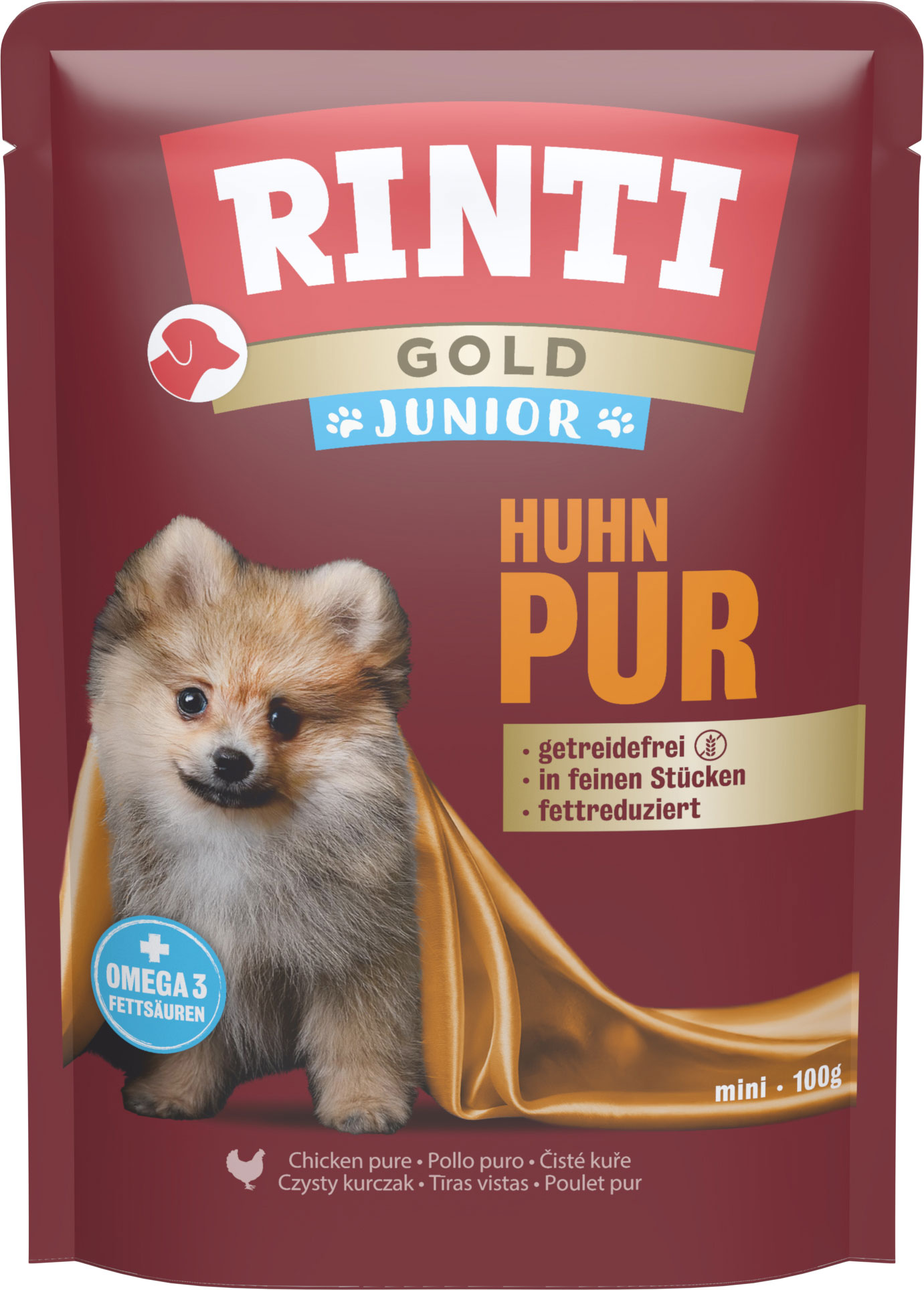 Rinti - Rinti Gold Junior Huhn - 10 x 100g - 2