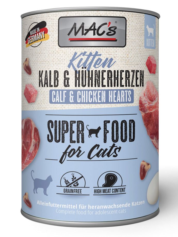 CAT Kitten Kalb & Hühnerherzen