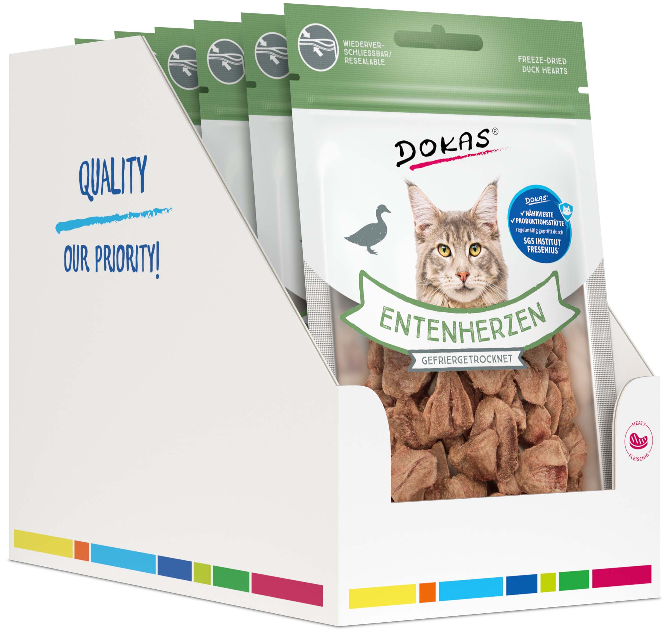 Dokas - Entenherzen gefriergetrocknet - 1 x 15g - 2