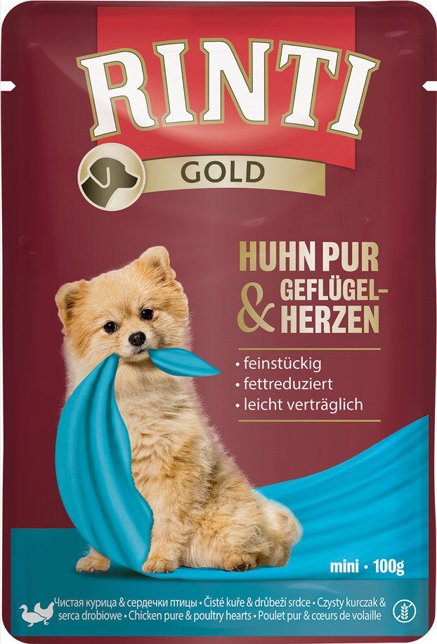 Gold Huhn Pur & Geflügelherzen