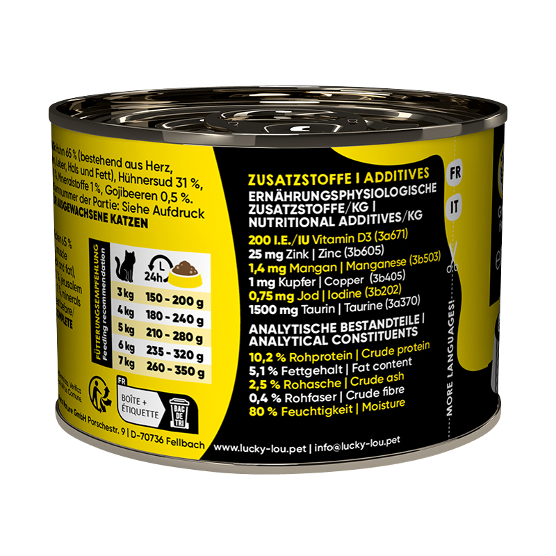 Lucky Lou - SuperMono mit Huhn - 6 x 200g - 4