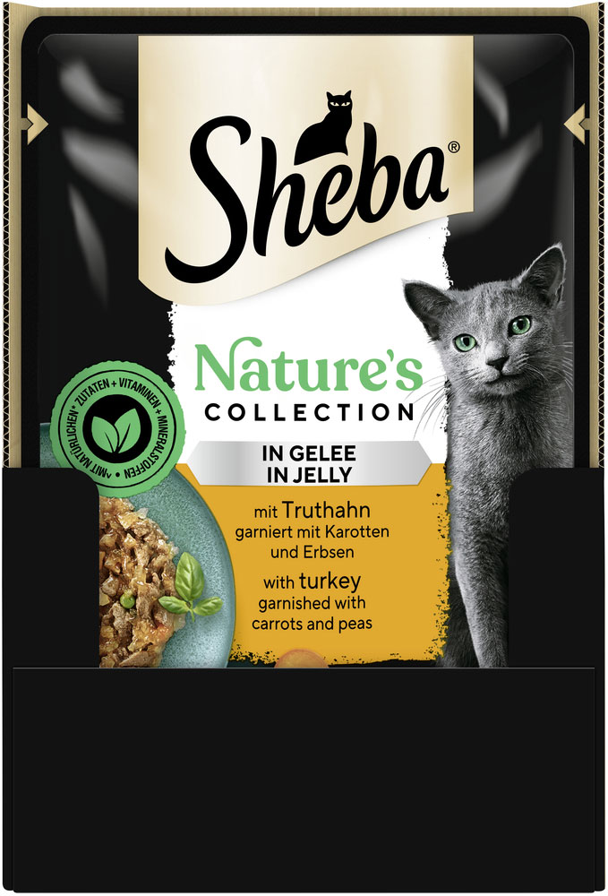 Sheba - Natures Collection mit Truthahn - 28 x 85g - 3