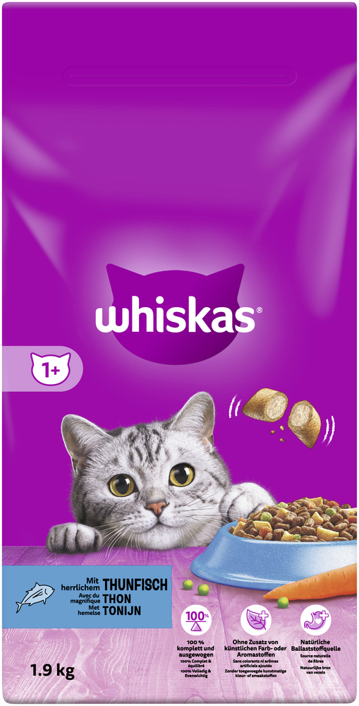 Whiskas Beutel 1+ mit Thunfisch
