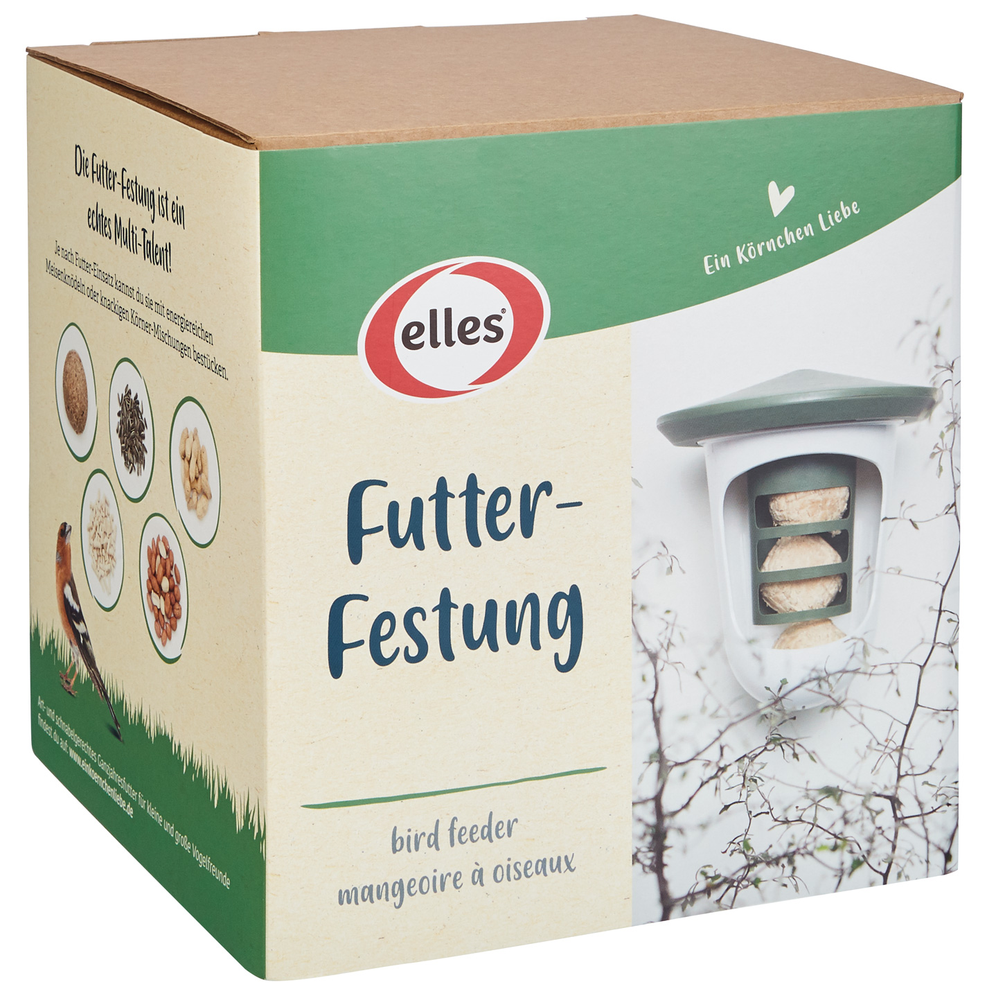 Vogelfutterspender "Futter-Festung"