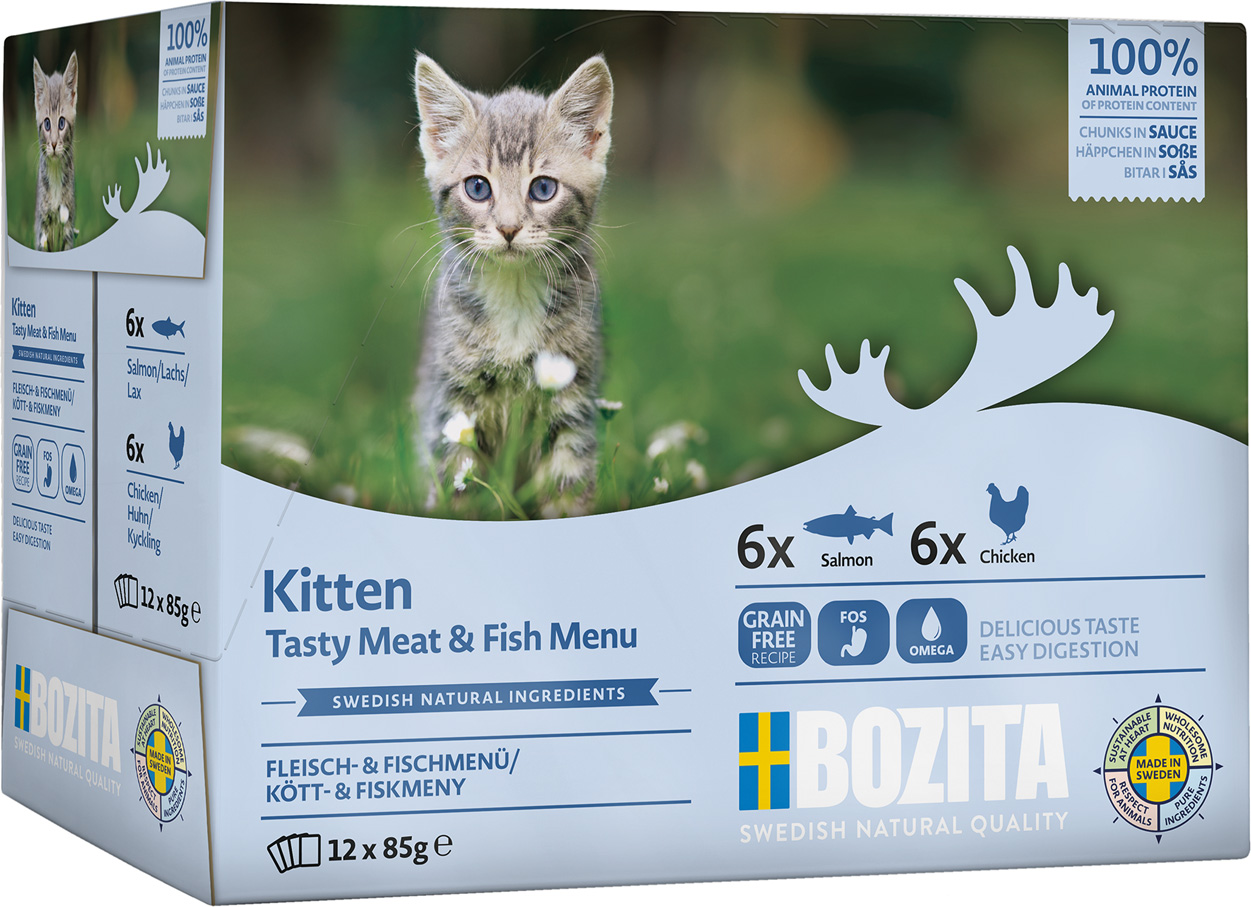 Pouch Multibox Fisch & Fleisch Kitten