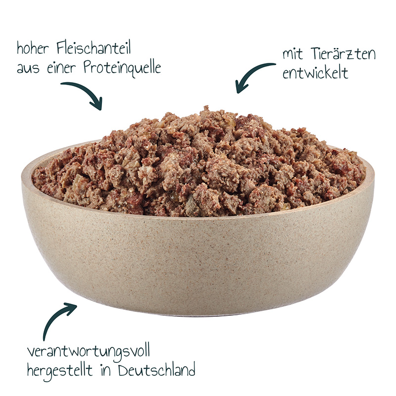 Primox - Hunde Nassfutter Rind PUR 6 x 400G - 6 x 400g - 2